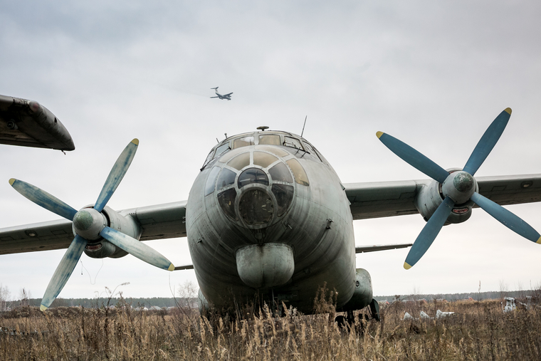 Экспонаты Центрального Музея Военно-Воздушных Сил России в Монино. Московская область, Монино, самолет