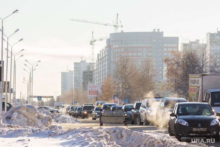 Новостройки. Нижневартовск, пробка