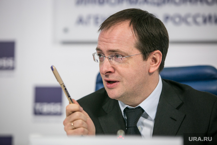 Пресс-конференция в ТАСС с участием Владимира Мединского, посвященная году российского кино. Москва , мединский владимир, портрет