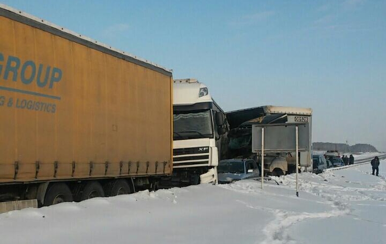авария на трассе М-5 под Челябинском, дтп, авария