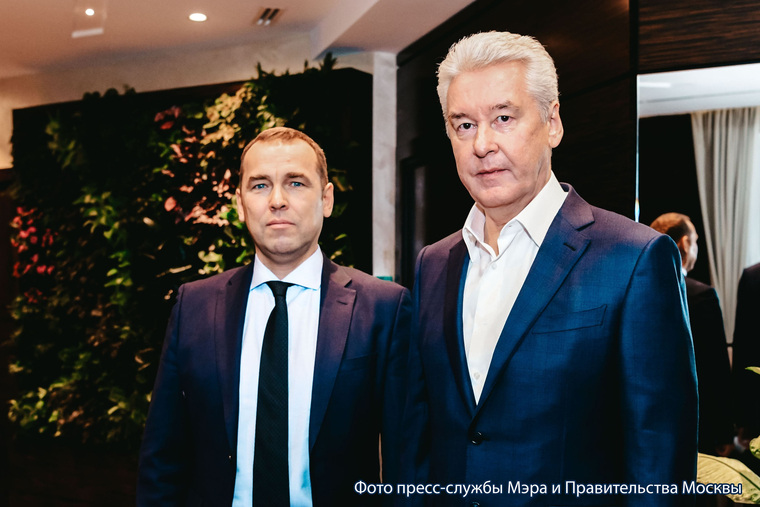 Вадим Шумков (слева) встречался с Сергеем Собяниным в декабре