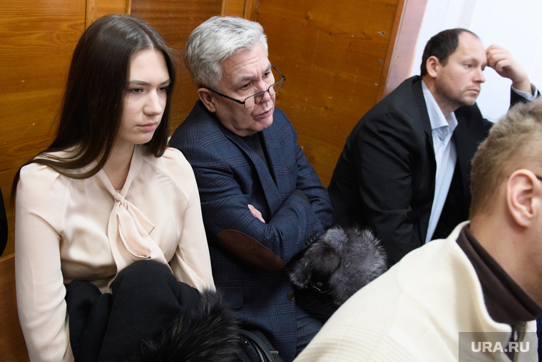 Нафик Фамиев и Сергей Ярутин на суде по делу Устинова