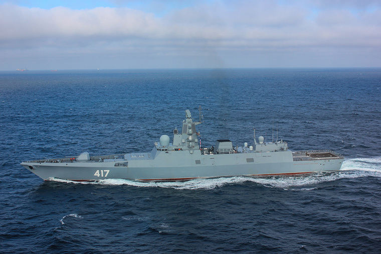 Сейчас оружие установлено только на двух фрегатах ВМФ РФ