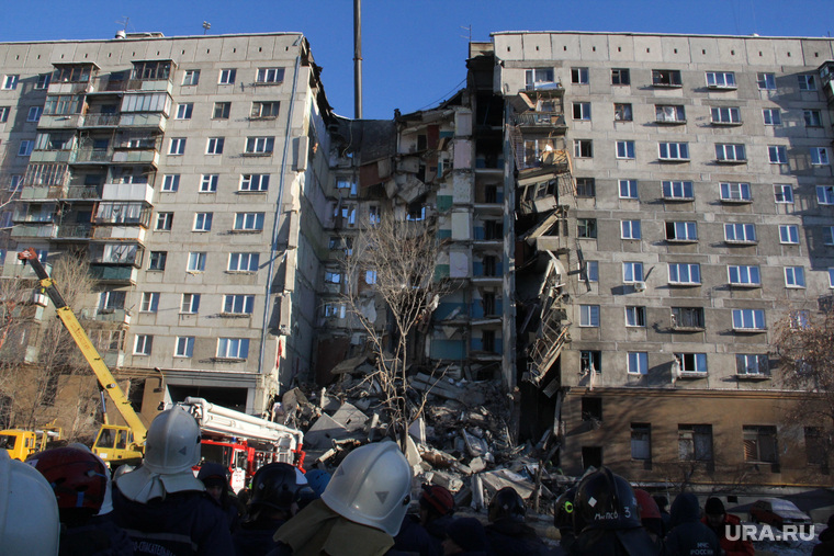 Взрыв бытового газа в доме № 164 на проспекте Карла Маркса. Часть 3. Магнитогорск, обрушение дома, последствия взрыва, проспект карла маркса 164