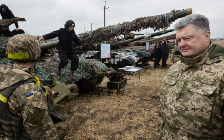 Порошенко обозначил города, неподконтрольные Украине