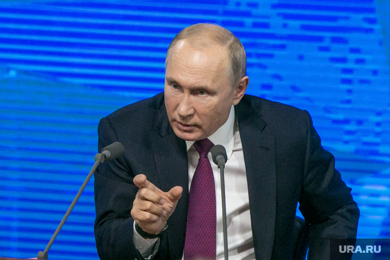 Пресс-конференция Президента России Владимира Путина. Москва, портрет, путин владимир