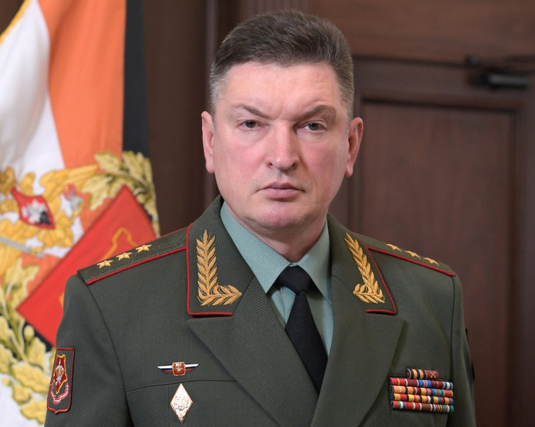 Командующий ЦВО Александр Лапин с новыми погонами генерал-полковника