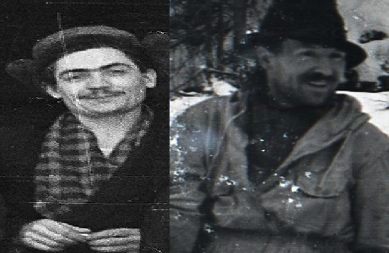 У погибшего Семена Золотарева (справа) мог быть брат Николай (слева)
