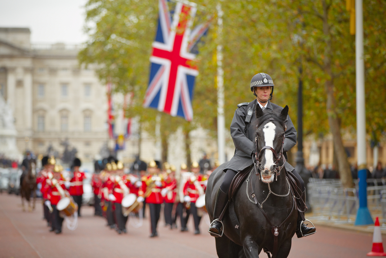 Клипарт depositphotos.com, конная полиция, лондон, флаг великобритании, лондонская полиция