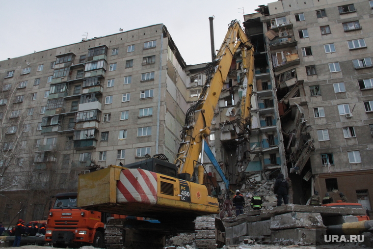 Взрыв бытового газа в доме № 164 на проспекте Карла Маркса. Часть 6. Магнитогорск, спецтехника, обрушение дома, последствия взрыва, проспект карла маркса 164