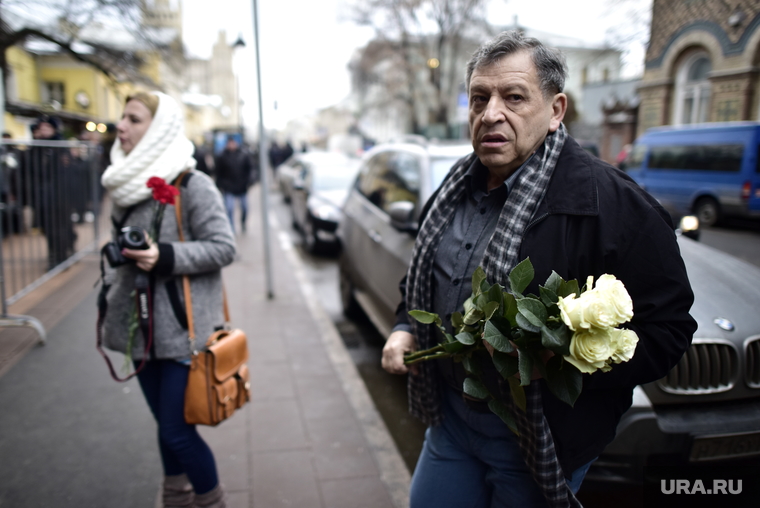 Прощание с режиссером Эльдаром Рязановым в ЦДЛ. Москва. , грачевский борис