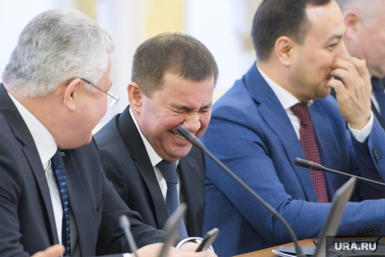Заседание правительства Свердловской области. Екатеринбург, салихов азат, швиндт сергей, смех, кудрявцев александр
