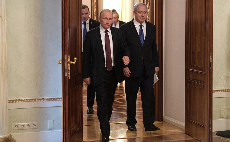 В последний раз Путин и Нетаньяху встречались 27 февраля