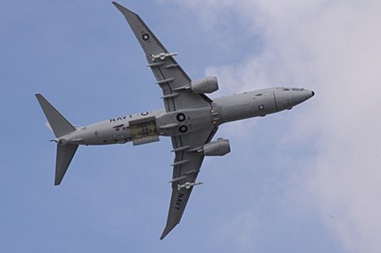 Самолет P-8 Poseidon предназначен для обнаружения и уничтожения подводных лодок противника, разведки и участия в спасательных операциях