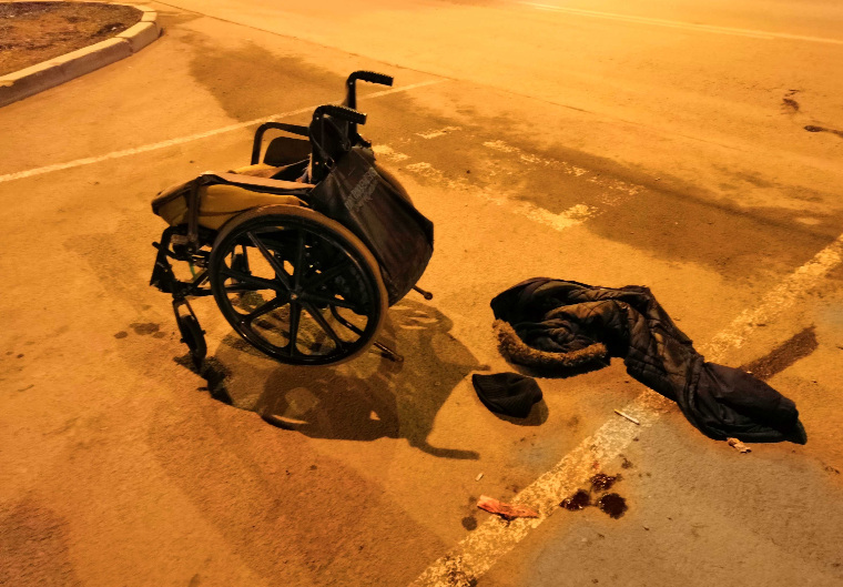 Инвалида сбили в центре Екатеринбурга