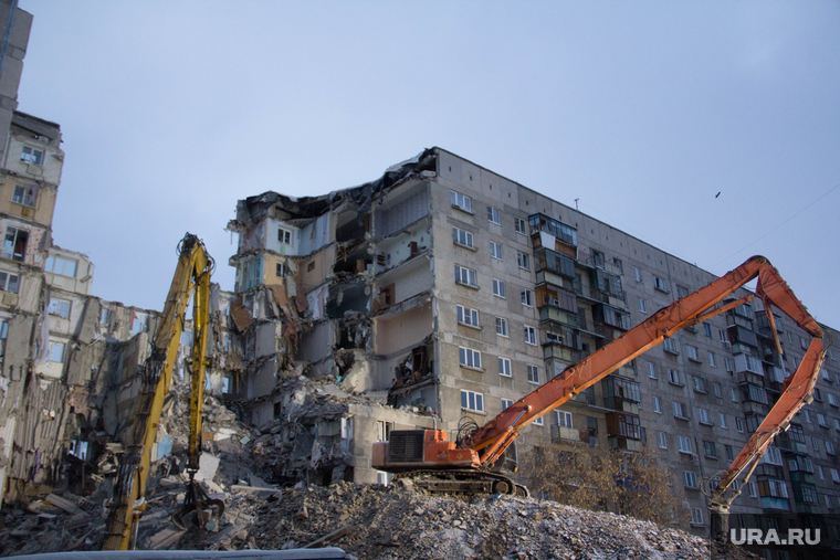 Демонтаж 7-го подъезда дома № 164 на проспекте Карла Маркса. Часть 4. Магнитогорск, демонтаж подъезда