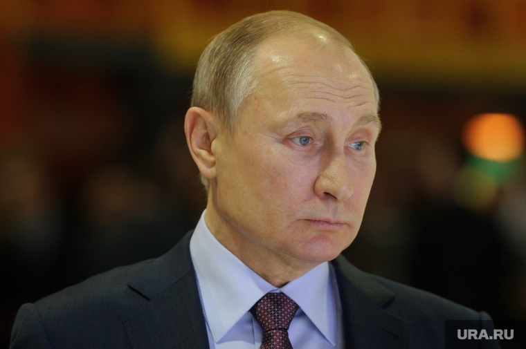 Визит Президента РФ Владимира Путина на "VI Всероссийский форум рабочей молодёжи". Екатеринбург, портрет, путин владимир