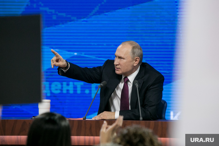 Пресс-конференция Президента России Владимира Путина. Москва, портрет, путин владимир