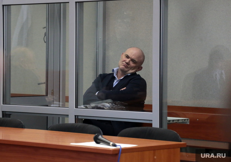 Предприниматель Владимир Нелюбин во время заседания суда. Пермь, нелюбин владимир