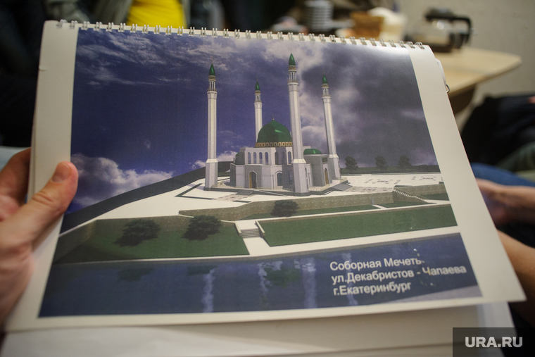 Мечеть Нур-Усман. Екатеринбург, макет, соборная мечеть