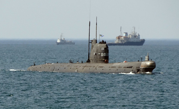 Подлодка «Запорожье» перешла России вместе с Крымским полуостровом