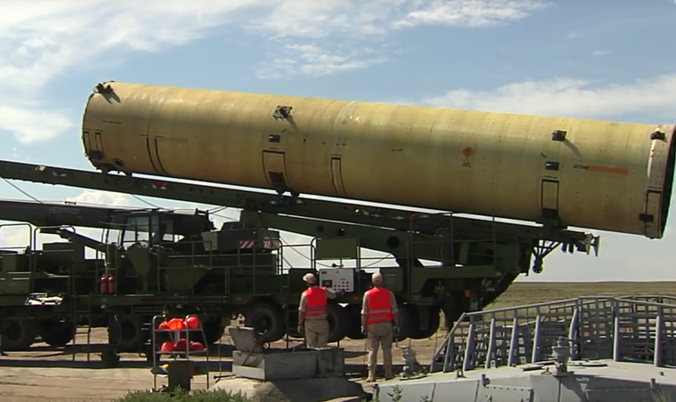 Испытания ракеты прошли на полигоне Сары-Шаган в Казахстане