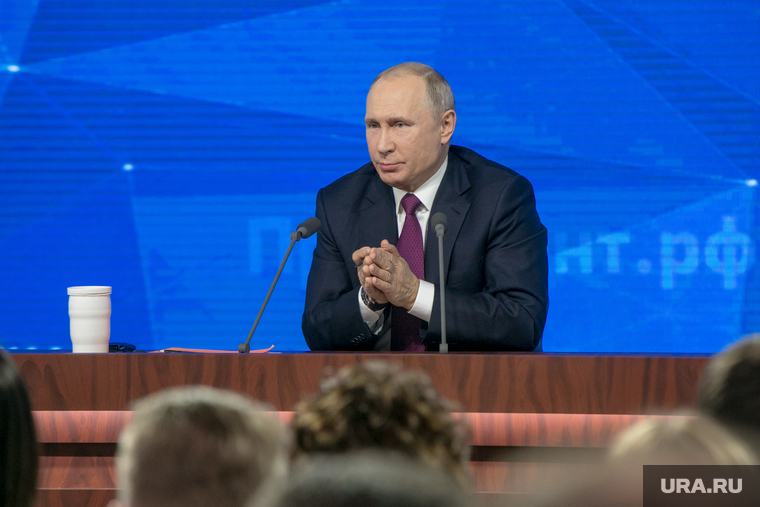 Пресс-конференция Президента России Владимира Путина. Москва, портрет, путин владимир