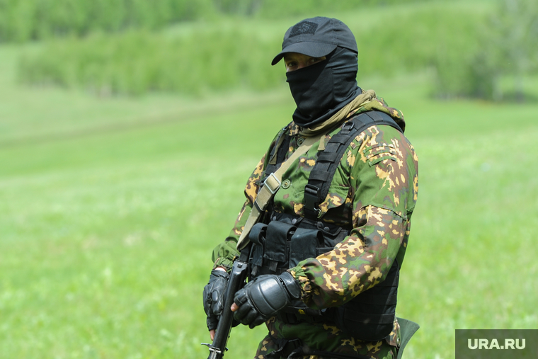 Тактико-специальное учение «Арсенал - 2018» на территории Карабашского городского округа Челябинской области, армия, военные, маски-шоу, вежливые люди, спецназ, солдат