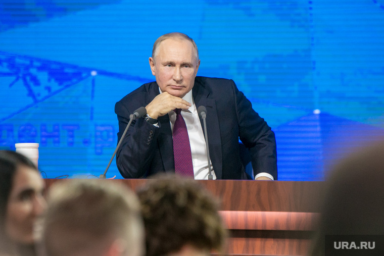 Пресс-конференция Президента России Владимира Путина. Москва, портрет, путин владимир