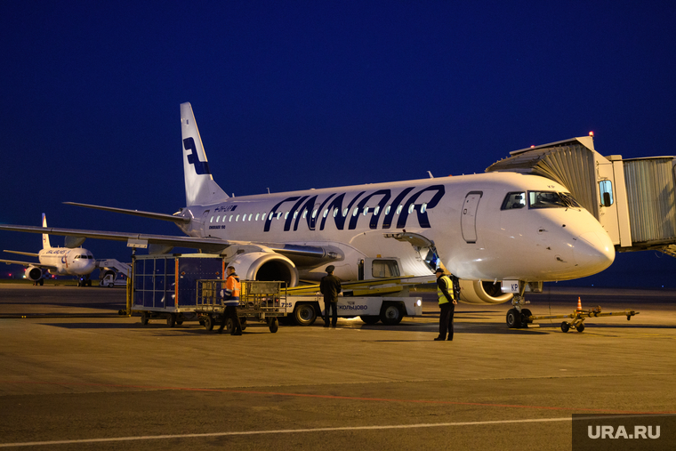 Споттинг в Кольцово. Екатеринбург, авиакомпания finnair