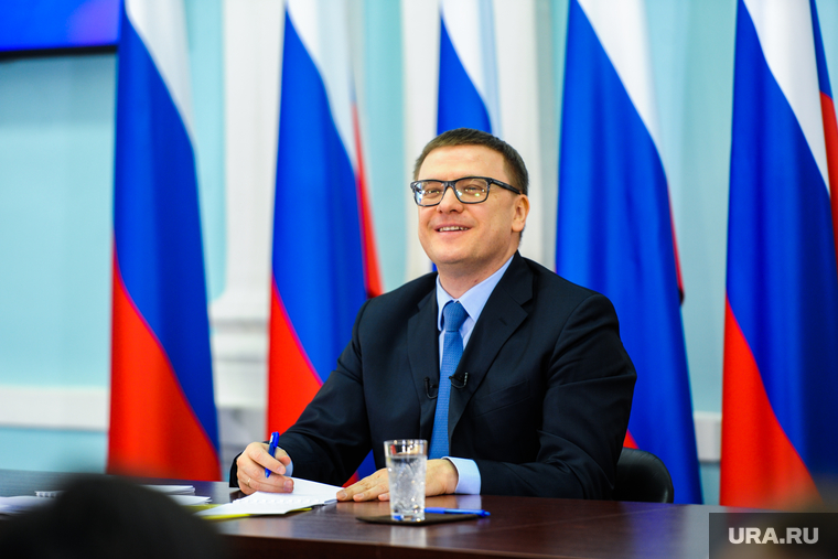 Пресс-конференция врио губернатора Алексея Текслера. Челябинск, улыбка, портрет, текслер алексей