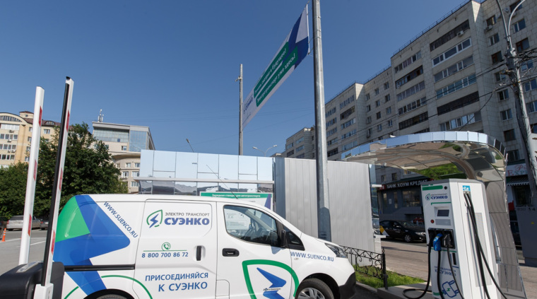 В Тюмени сейчас работает шесть электрозарядок компании СУЭНКО