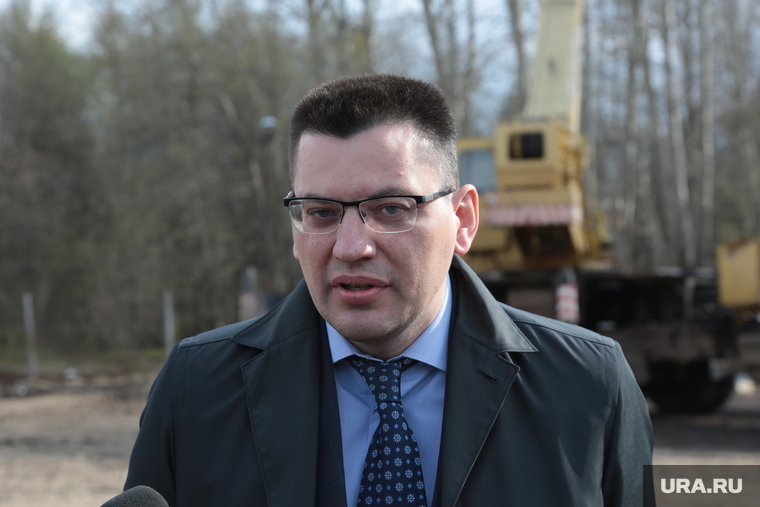 Врио губернатора Пермского края Максим Решетников проинспектировал начало строительства нового зоопарка в Перми, сюткин михаил