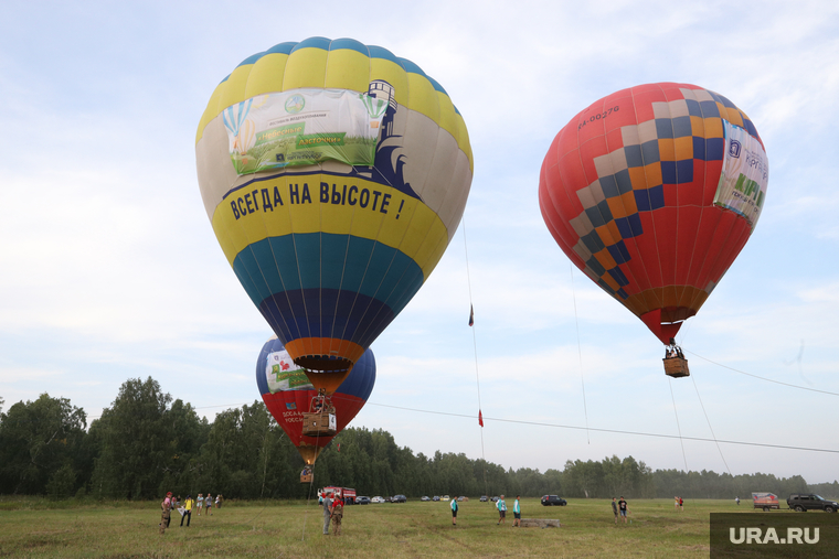 Фестиваль воздушных шаров. Курган, воздушные шары