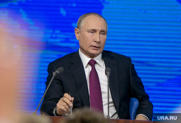 Пресс-конференция Президента России Владимира Путина. Москва, портрет, путин владимир
