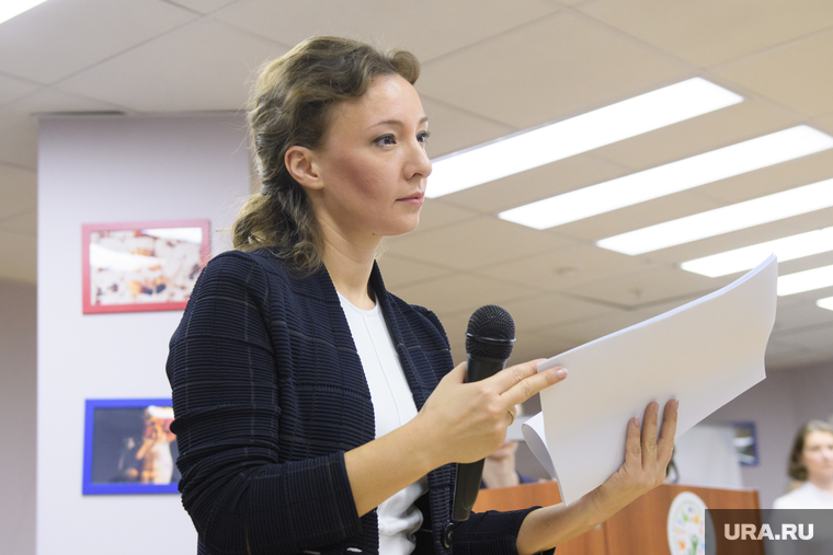 Визит детского омбудсмена Анны Кузнецовой в Екатеринбург, кузнецова анна