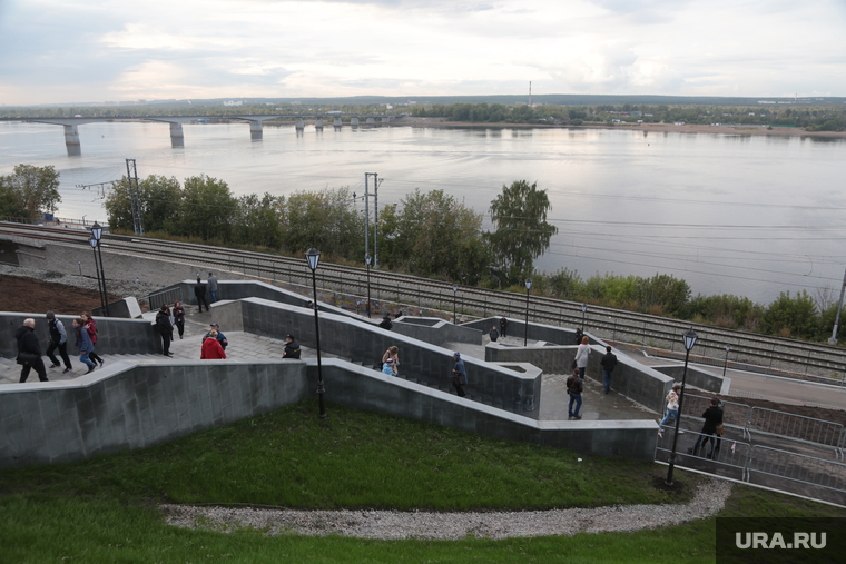 Открытие набережной Пермь