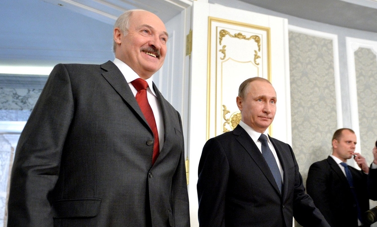 Рабочий визит  В. В. Путина в Белоруссию. 25 февраля 2016 г., путин владимир, лукашенко александр