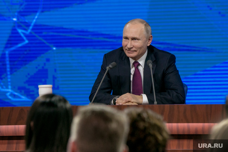 Пресс-конференция Президента России Владимира Путина. Москва