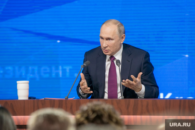 Пресс-конференция Президента России Владимира Путина. Москва, портрет, путин владимир
