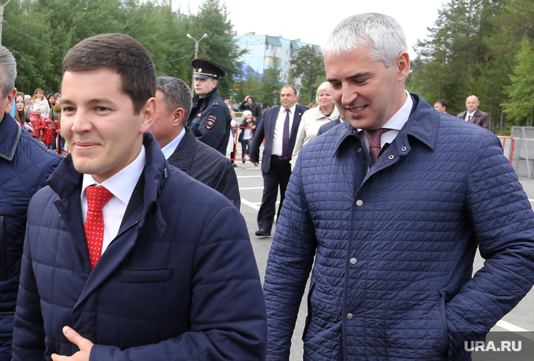 Визит губернаторов ардм и Александра Моора в Ноябрьск (необр). Ноябрьск
, моор александр, романов алексей, арт_дмит