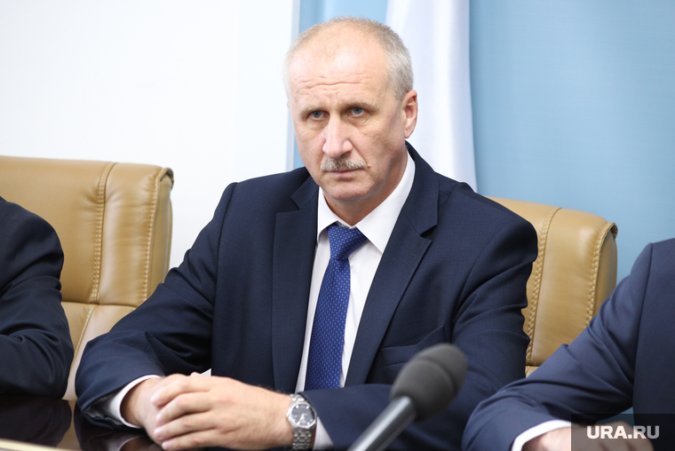 Пресс-конференция с директором департамента промышленности Саносяном Андреем. Курган, портрет, ермишкин виктор
