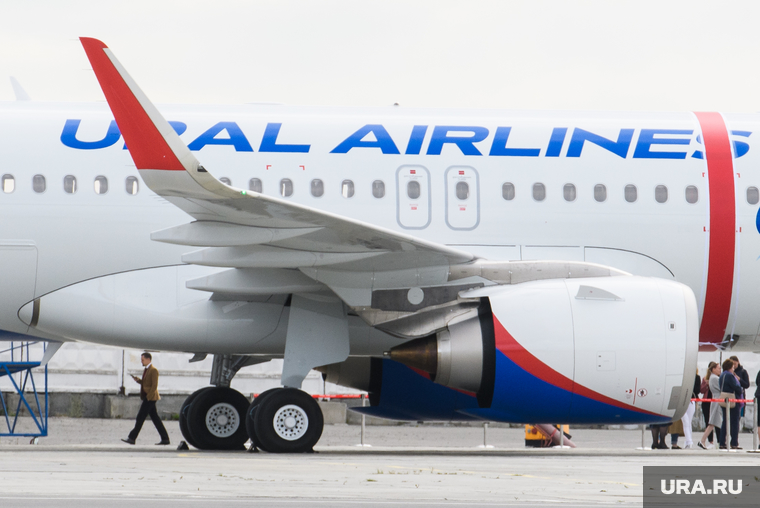 Презентация самолёта "Airbus A320neo". Екатеринбург, уральские авиалинии, ural airlines, airbus a320neo