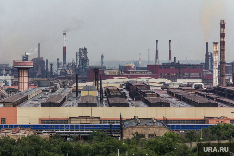 Клипарт. Магнитогорск, трубы, ммк, завод