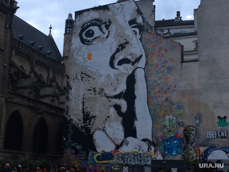 Париж, тайна, молчание, секрет, граффити