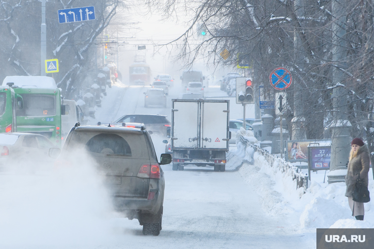 Морозы в Екатеринбурге, мороз, холод, холодная погода