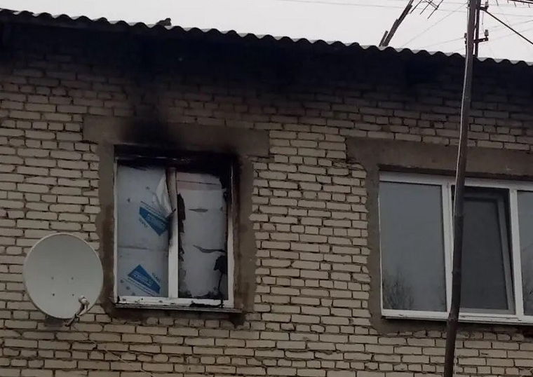 Пожар в многоквартирном доме в селе Введенское произошел из-за замыкания проводки