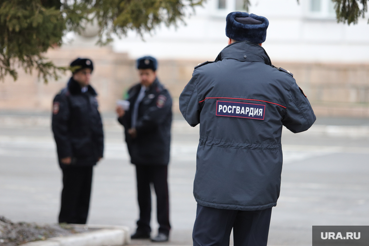 Развод гарнизонов. Курган, росгвардия