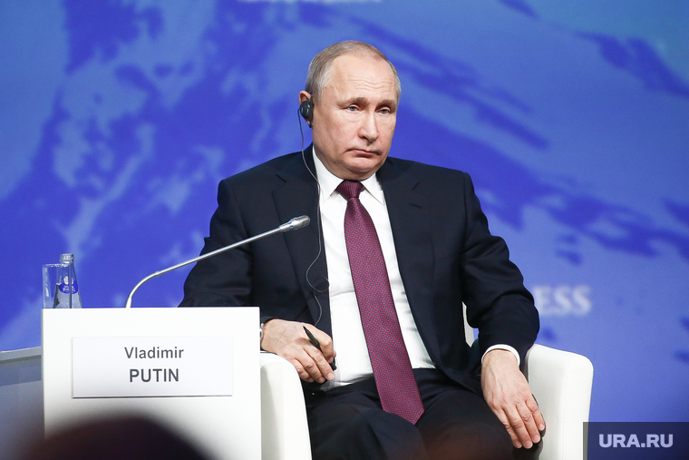 Владимир Путин на Арктическом форуме (обр). Санкт-Петербург, портрет, путин владимир