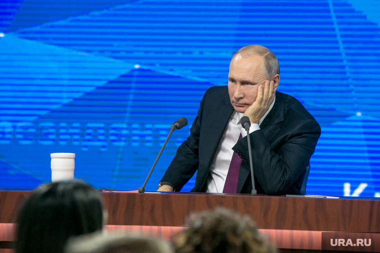 Пресс-конференция Президента России Владимира Путина. Москва, портрет, путин владимир